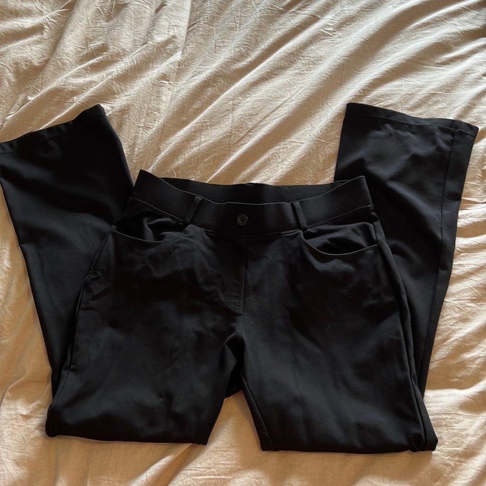 Black work slacks